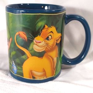 Disney The Lion King Simba Pumba Timon Coffee Tea Mug 12oz.